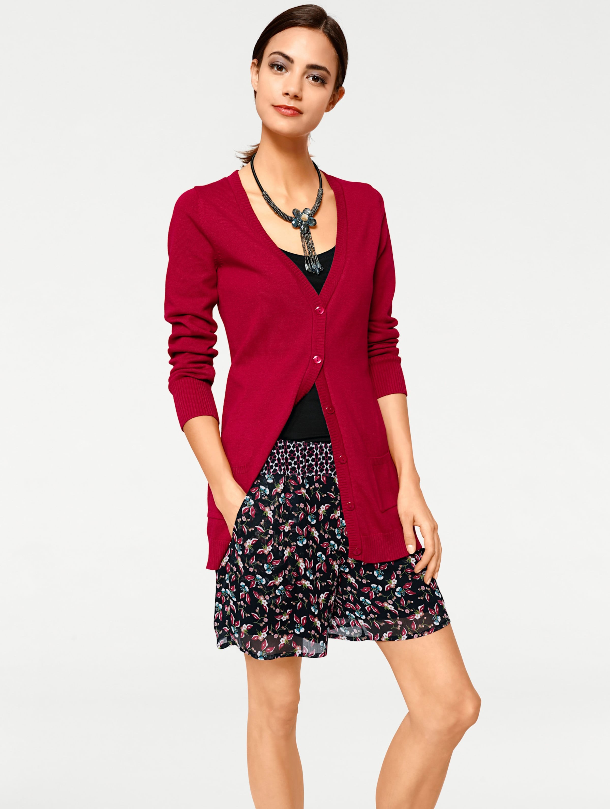 Thumbnail - Feinstrickjacke