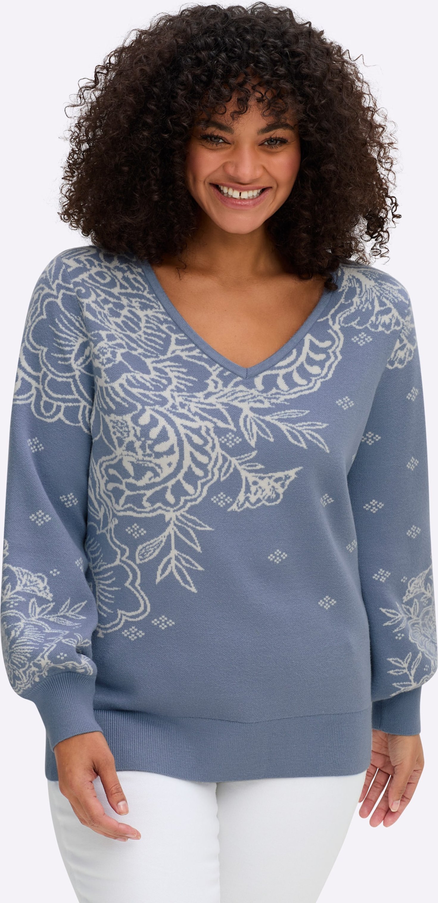 Jacquardpullover