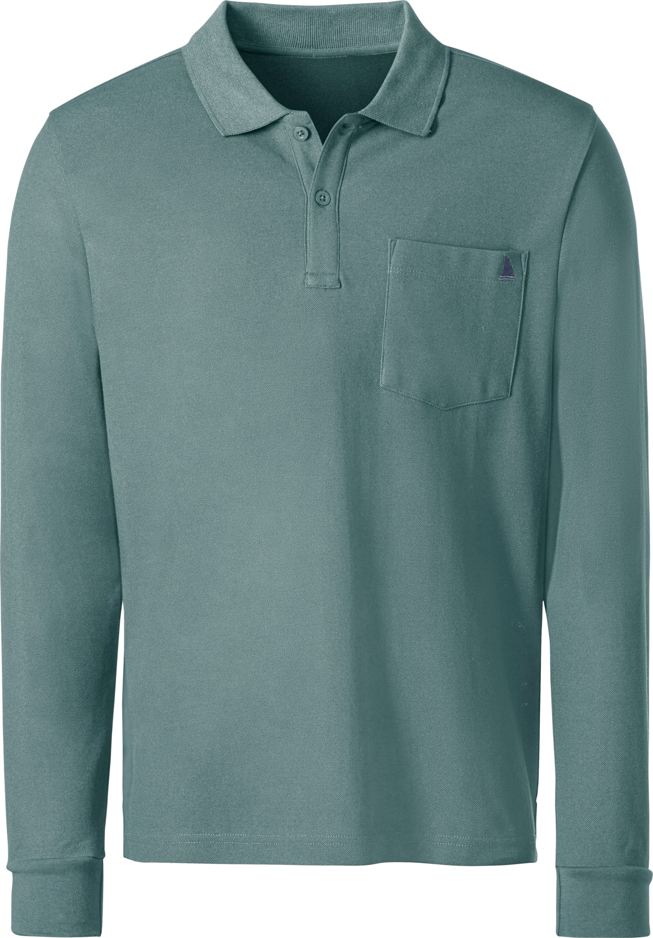 Langarm-Poloshirt