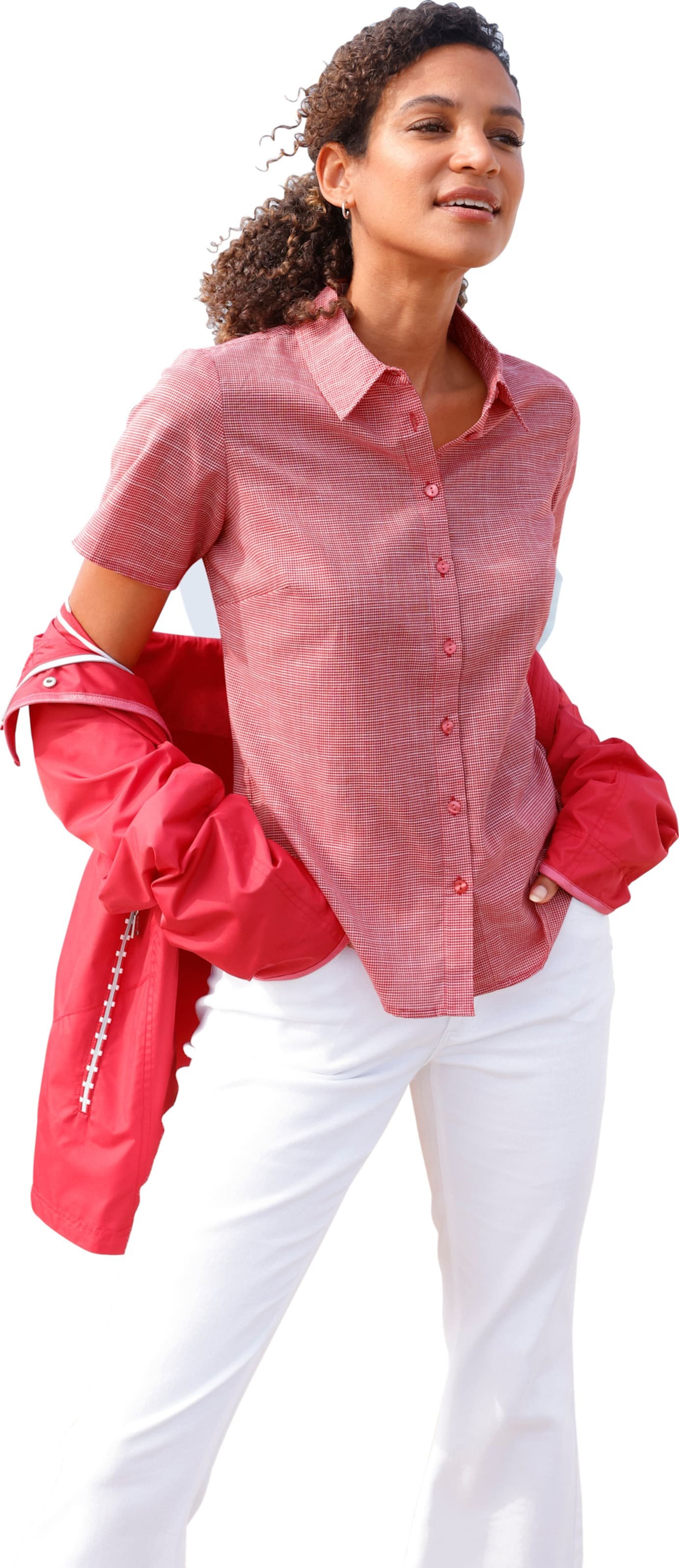 Thumbnail - Kurzarm-Bluse