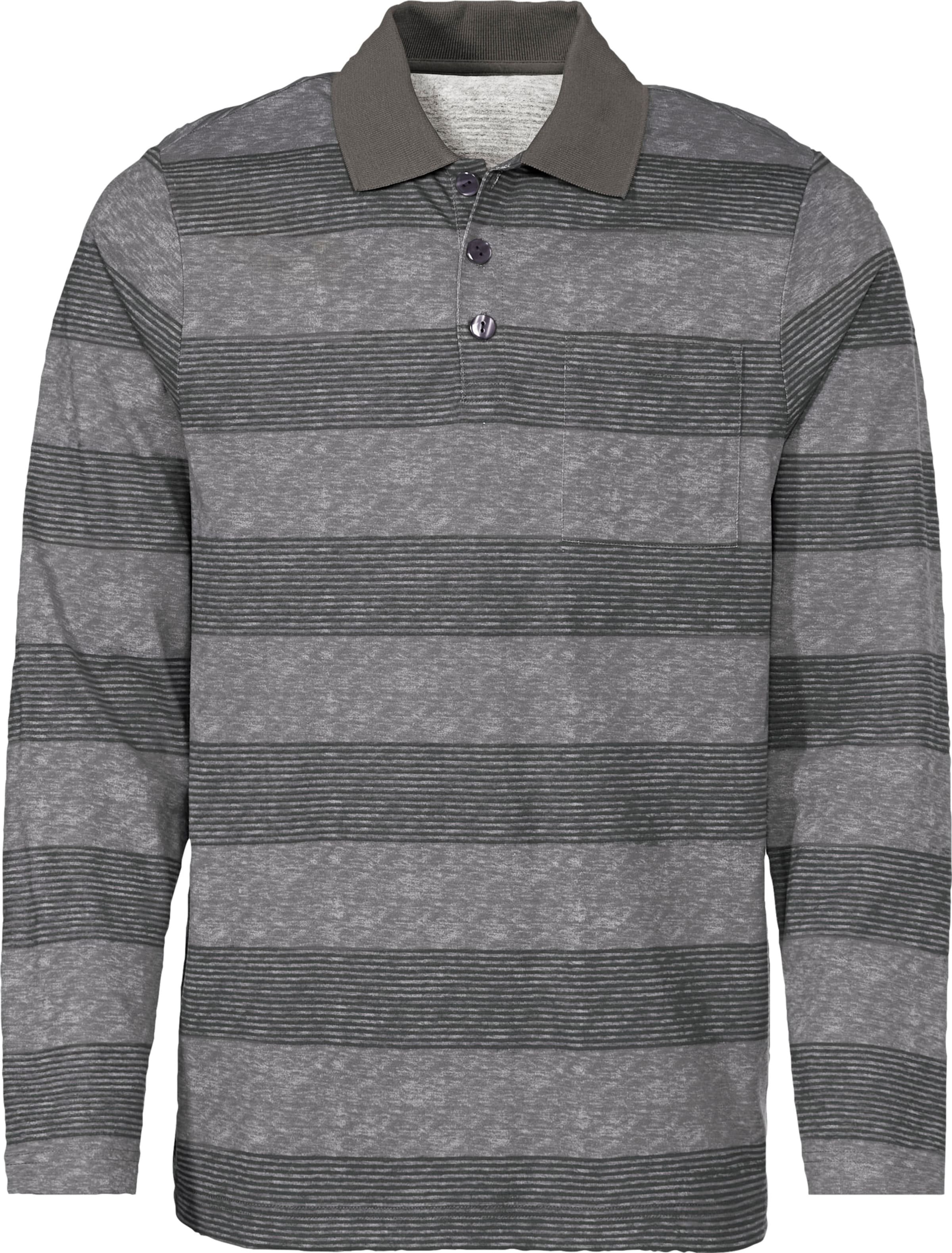 Thumbnail - Langarm-Poloshirt