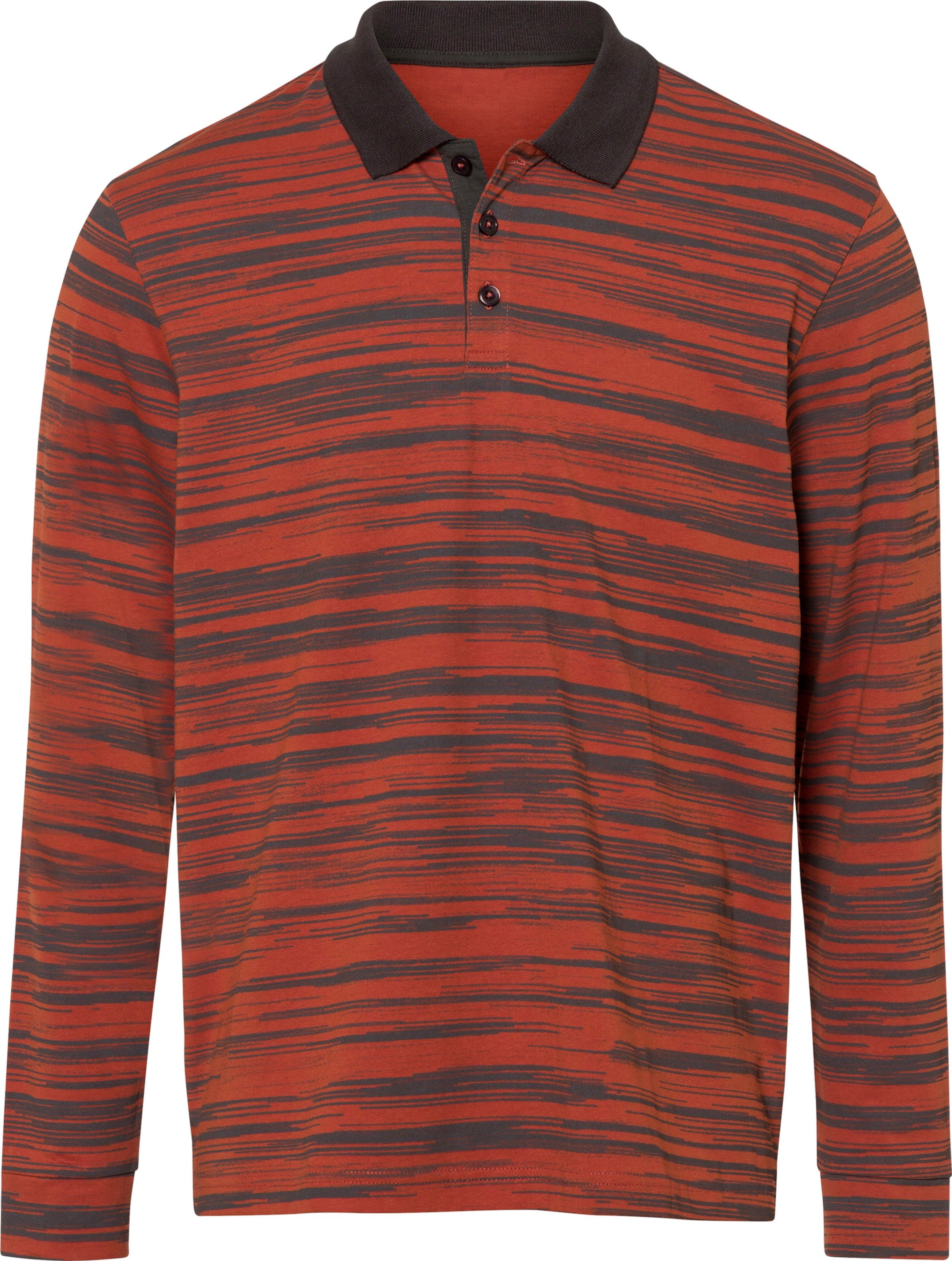 Thumbnail - Langarm-Poloshirt