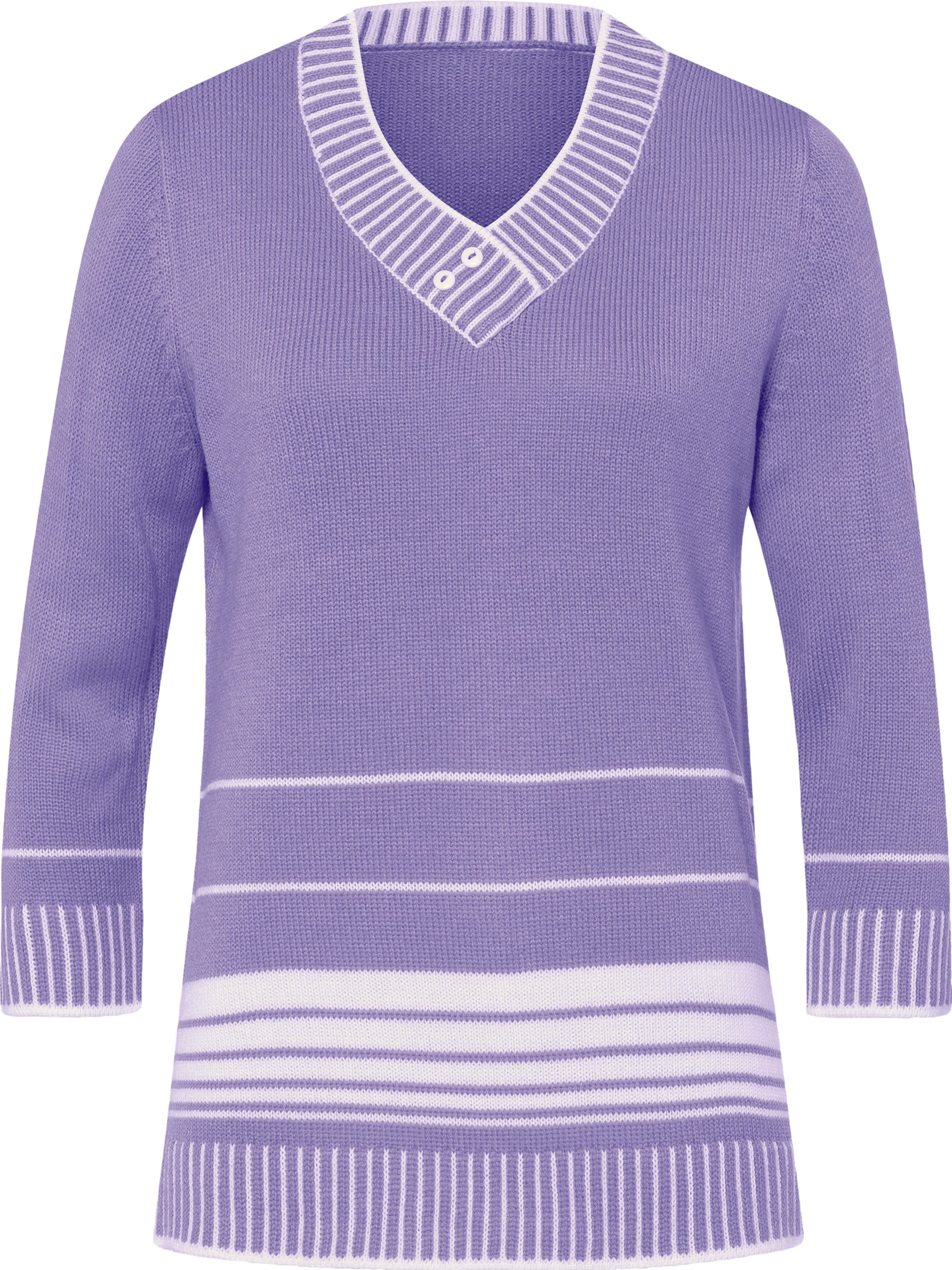 Thumbnail - V-Ausschnitt-Pullover