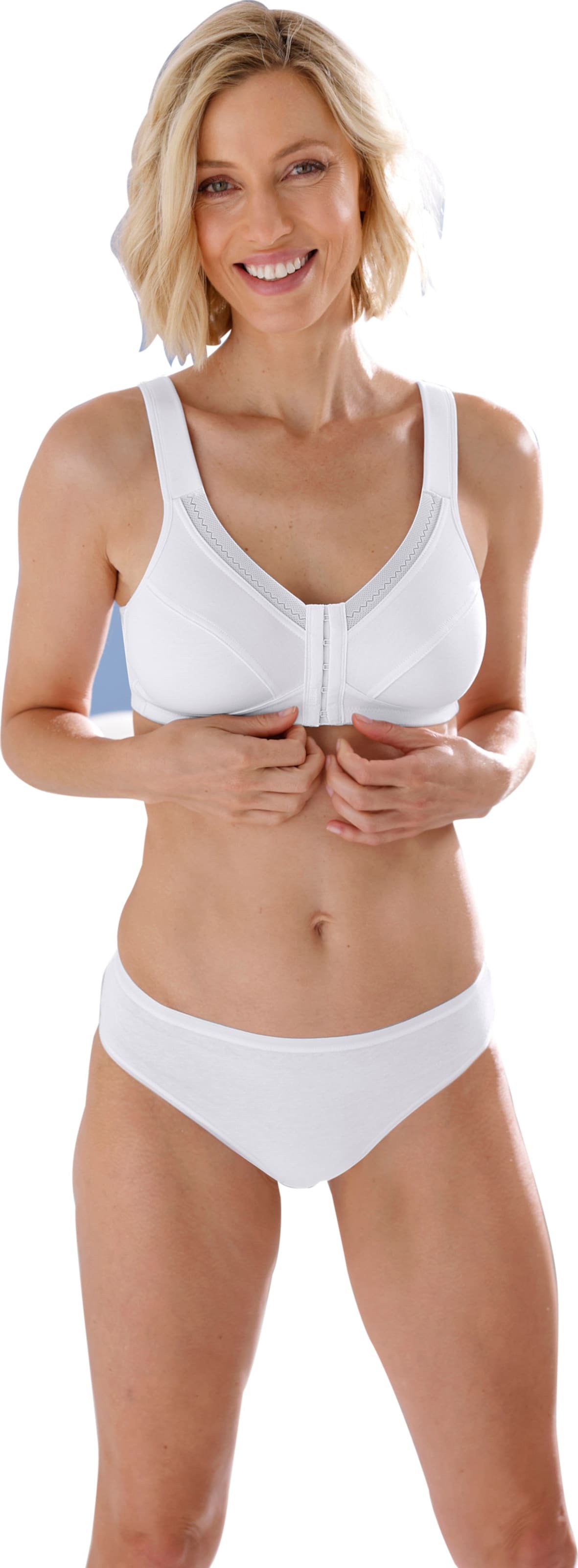 Thumbnail - Vorderverschluss-BH ohne Bügel