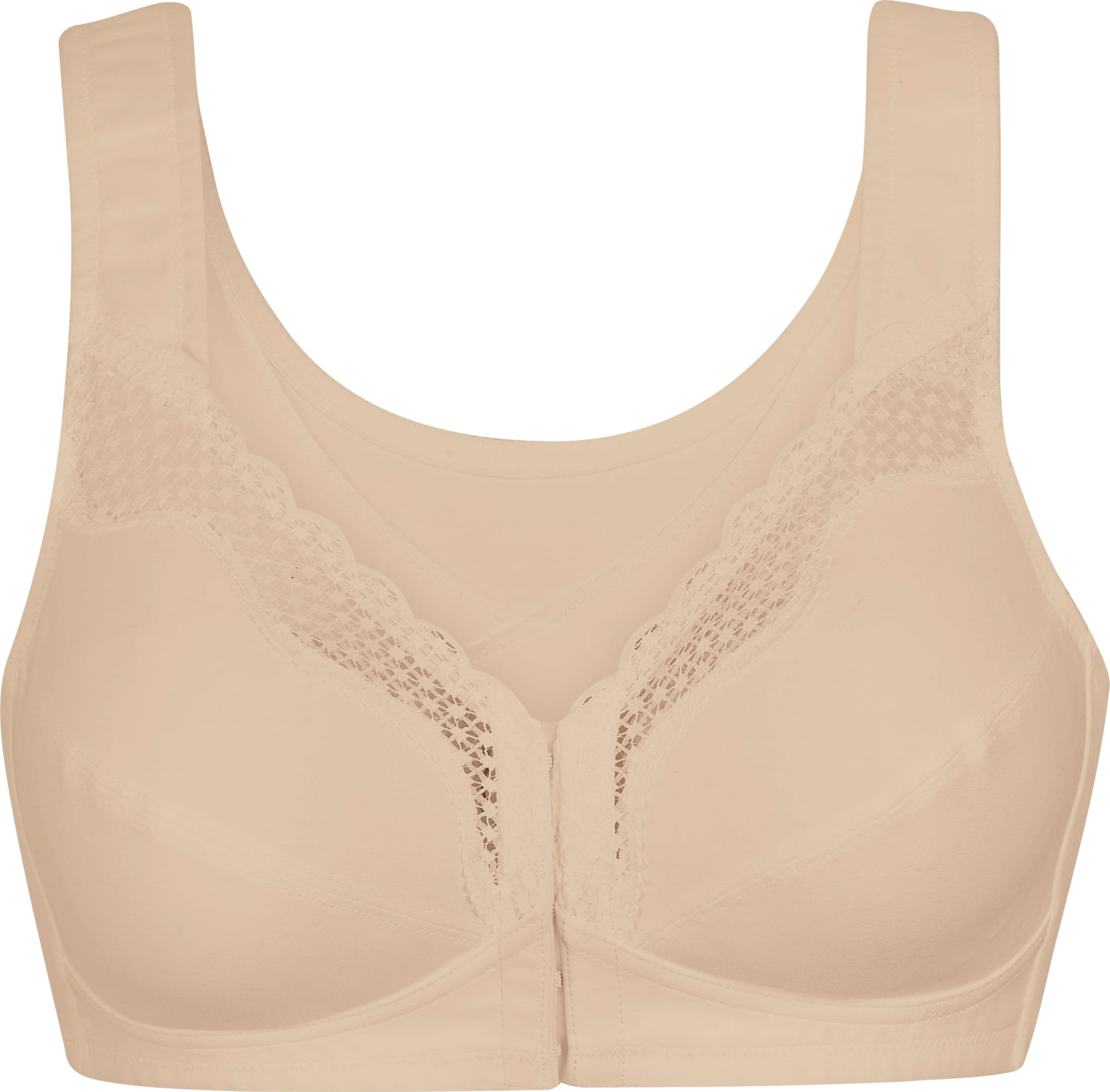 Vorderverschluss-BH ohne Bügel
