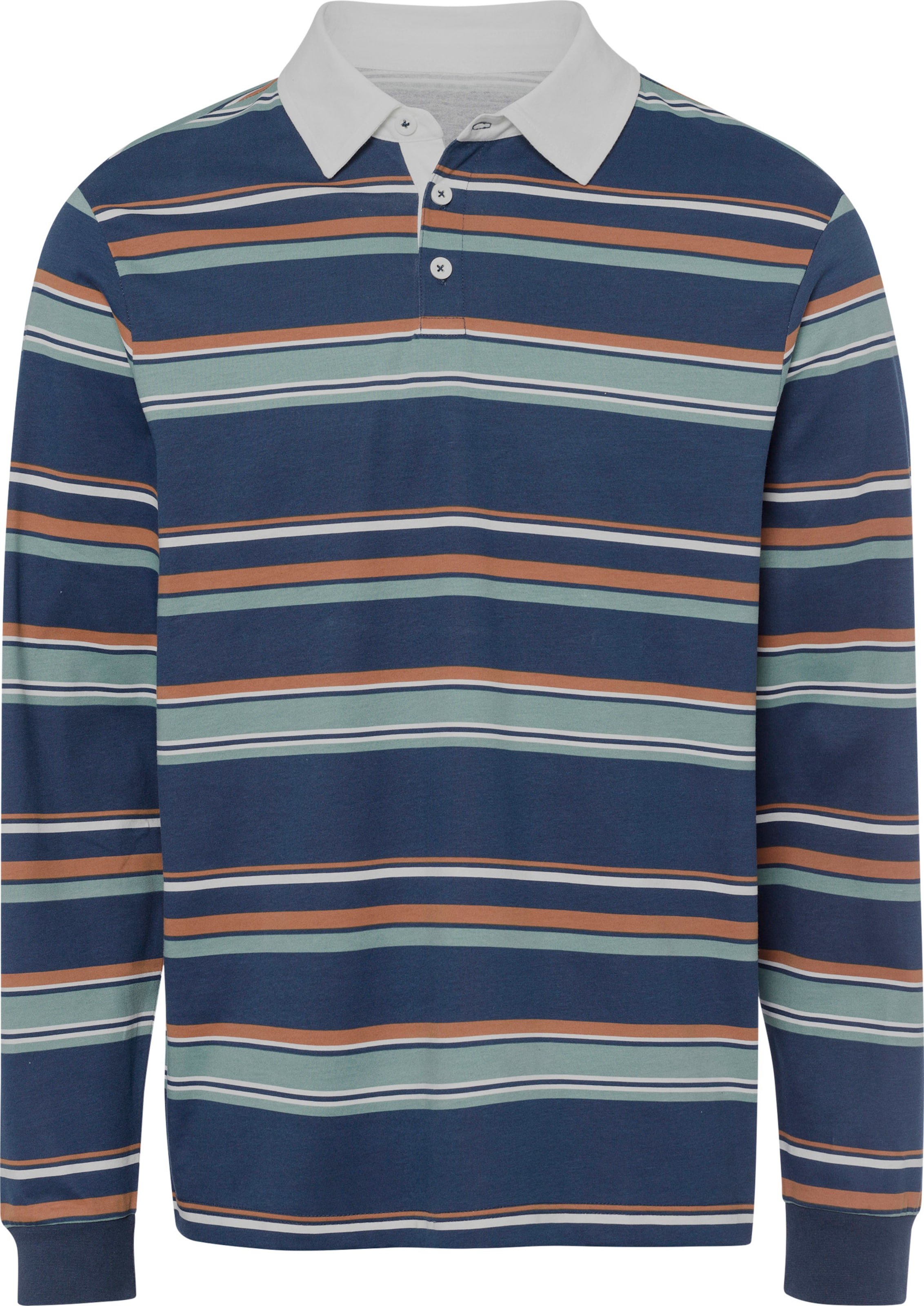 Thumbnail - Langarm-Poloshirt