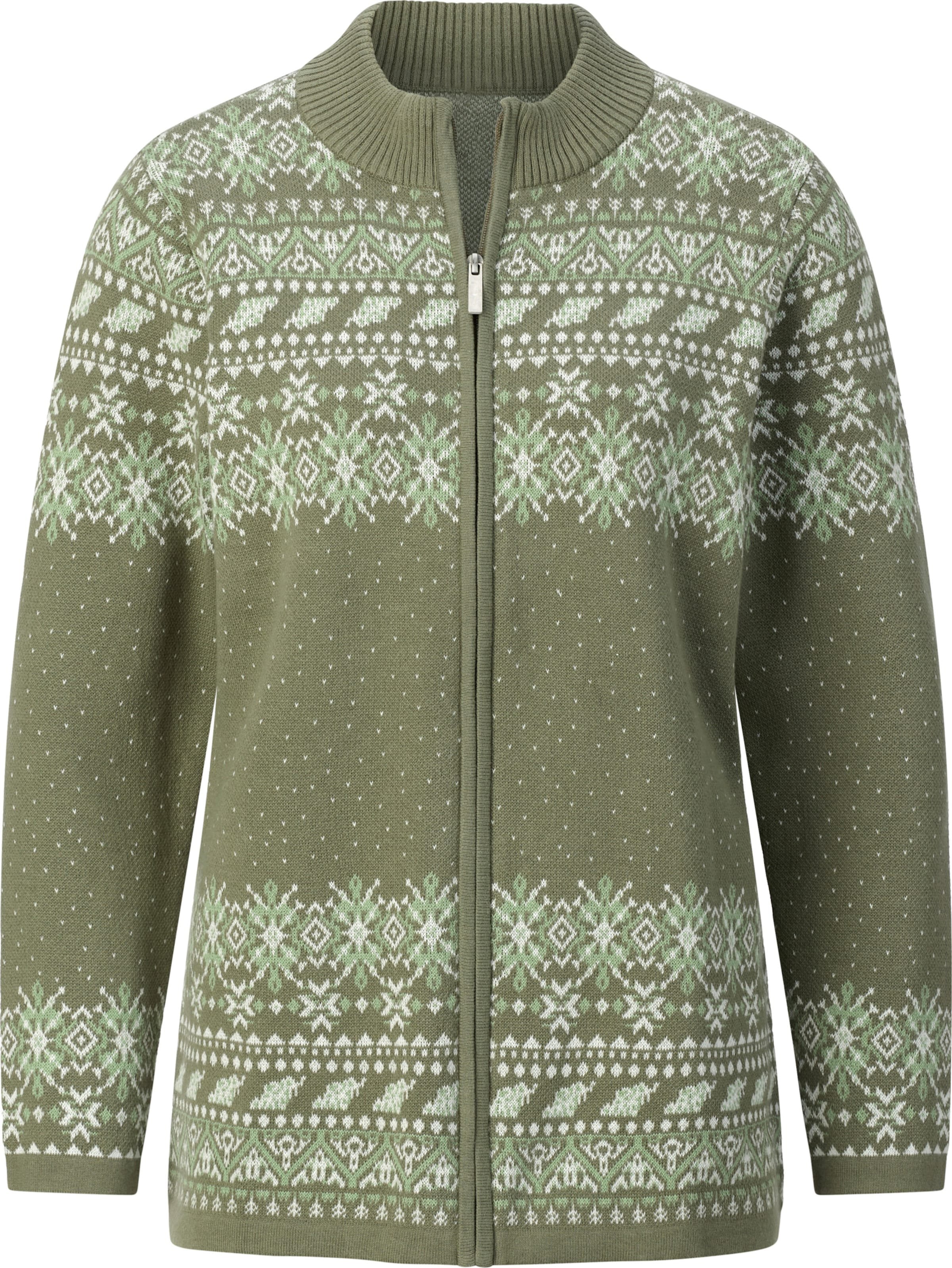 Thumbnail - Jacquardstrickjacke