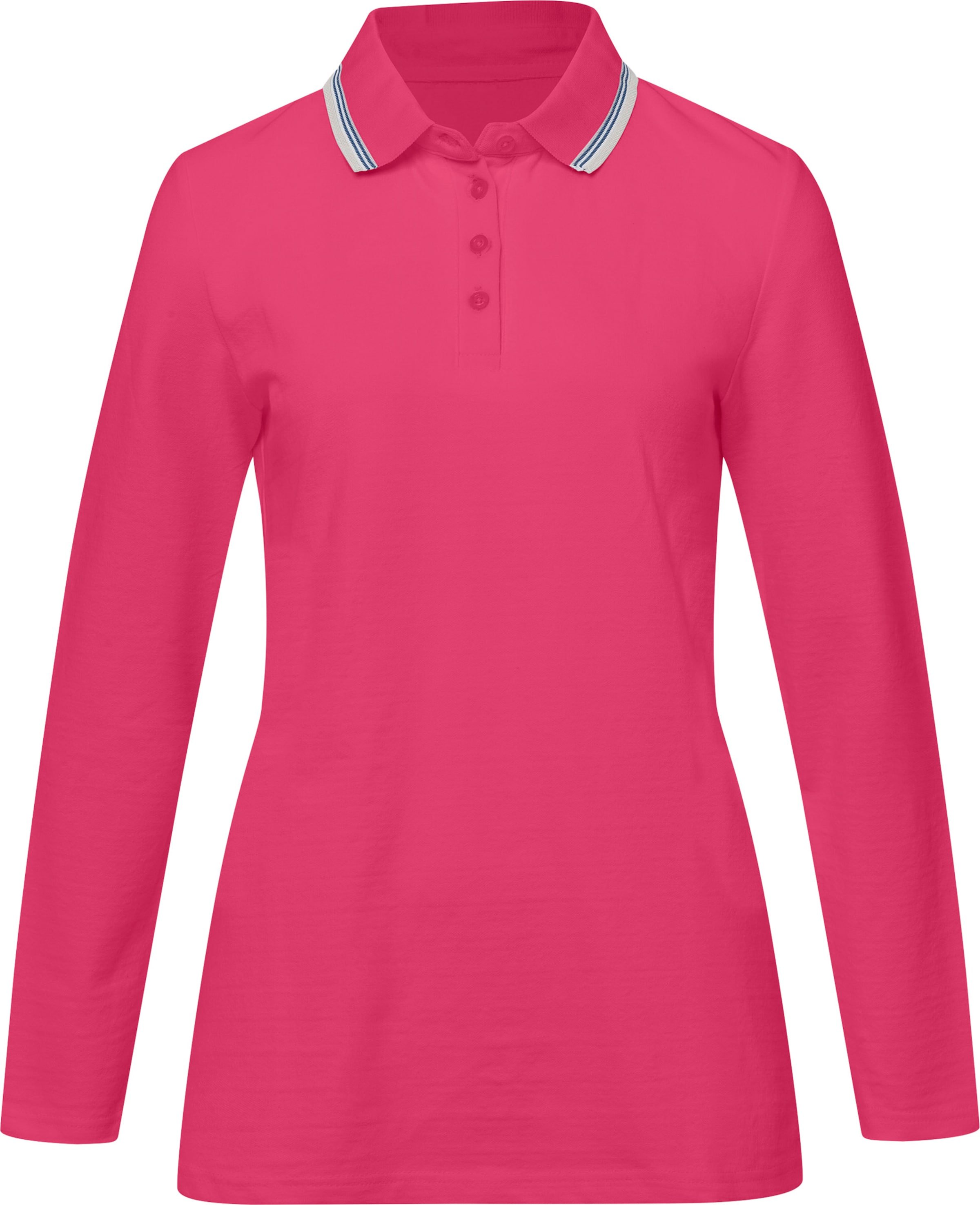 Langarm-Poloshirt