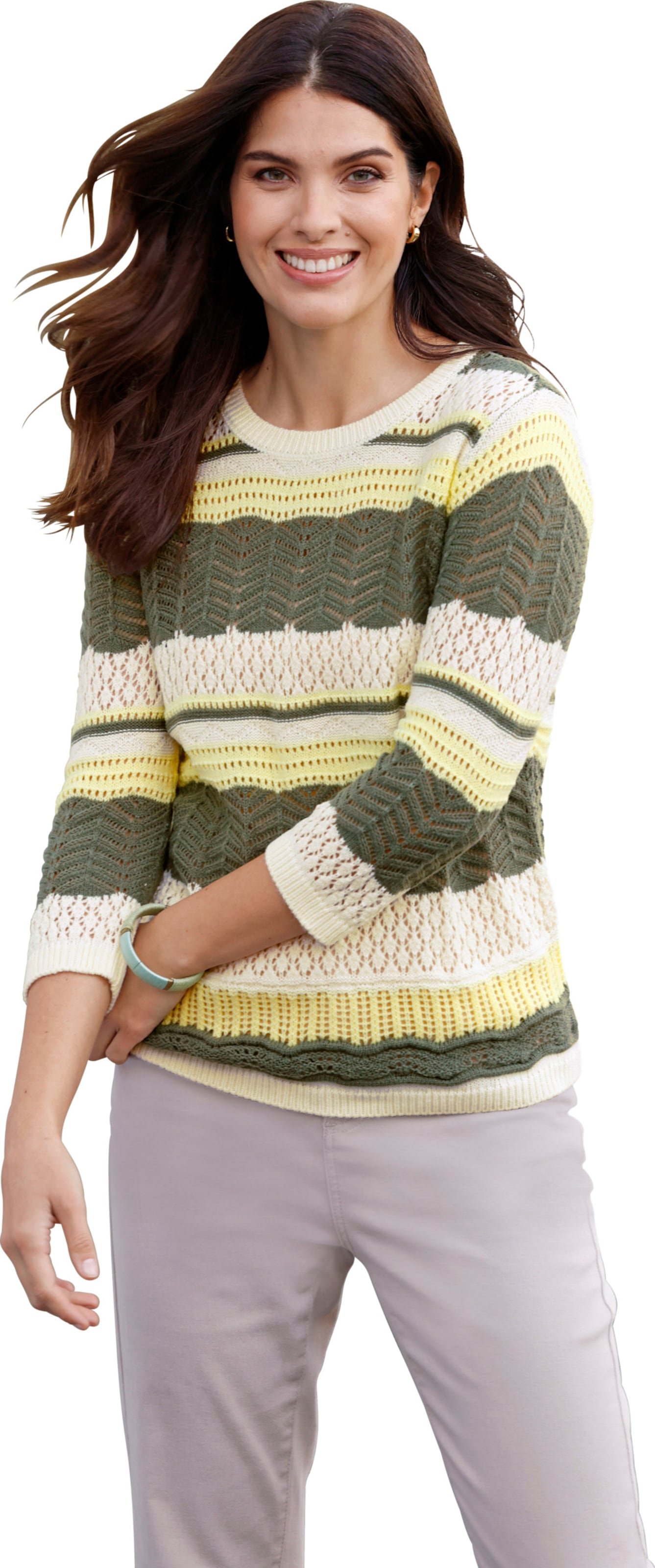 3/4 Arm-Pullover