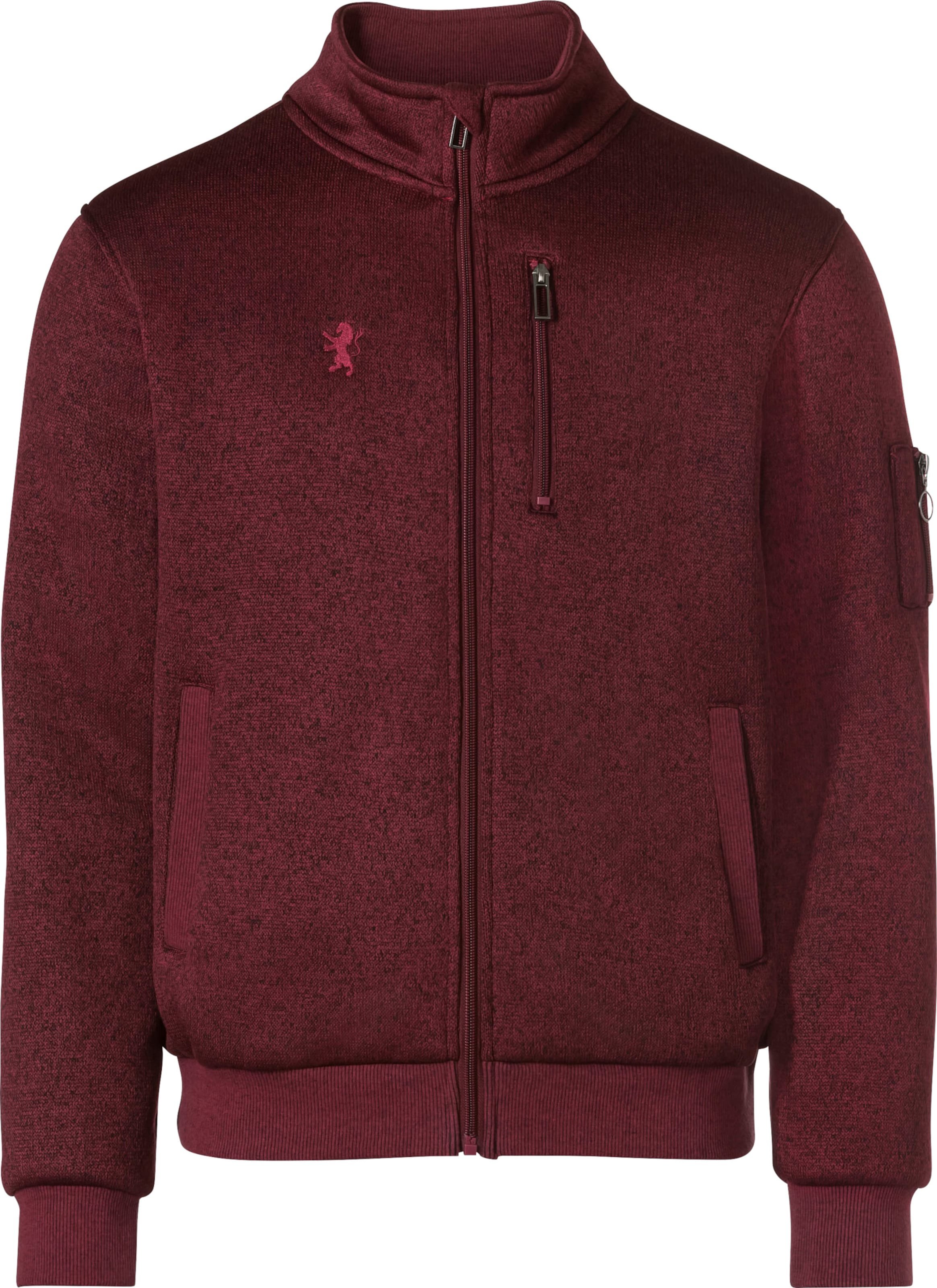 Strickfleece-Jacke