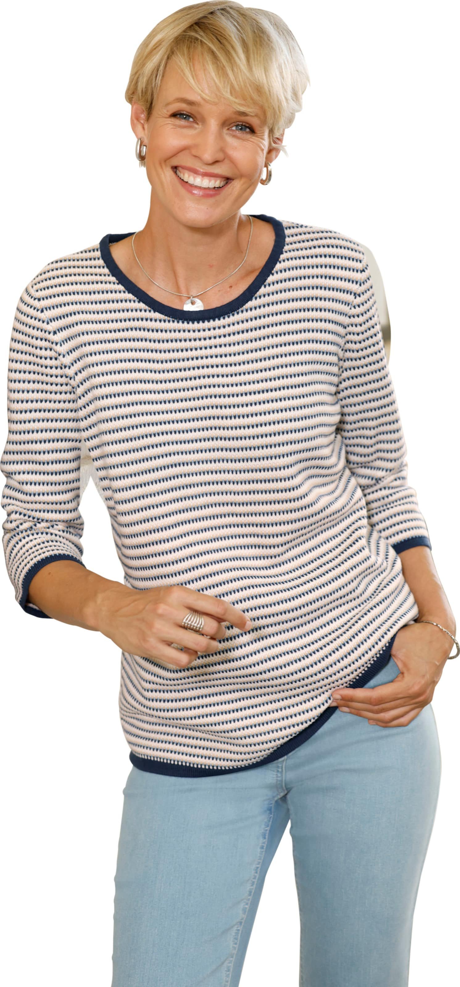 Thumbnail - Jacquard-Pullover