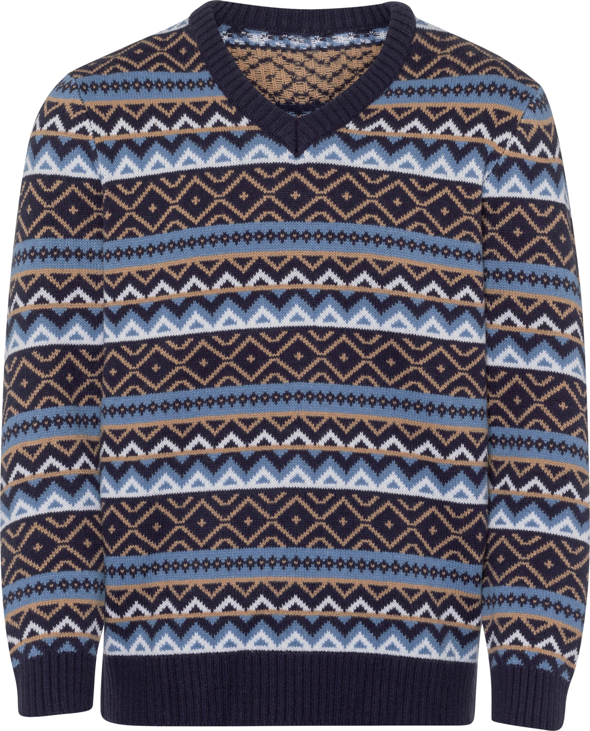Thumbnail - V-Ausschnitt-Pullover