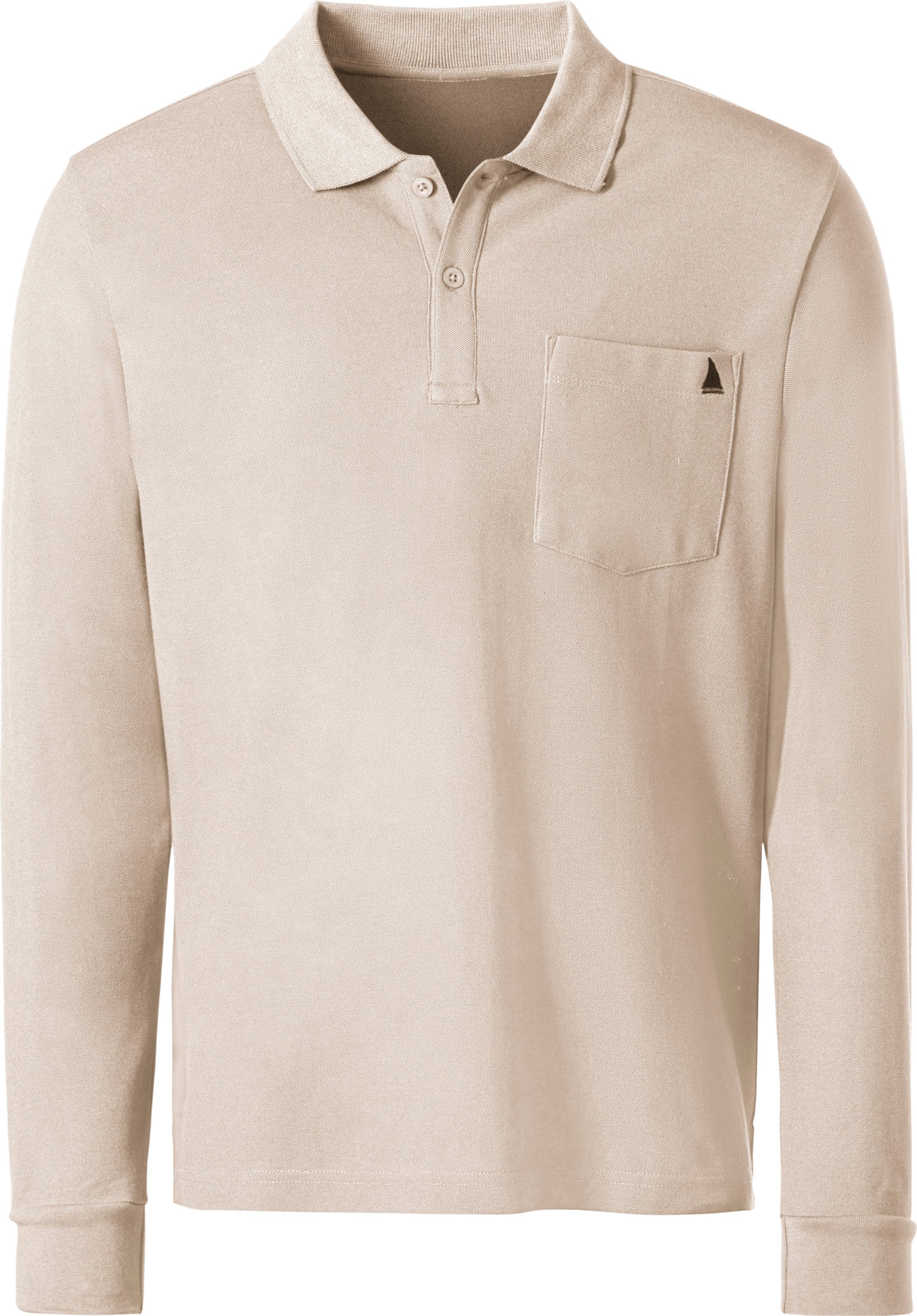 Thumbnail - Langarm-Poloshirt