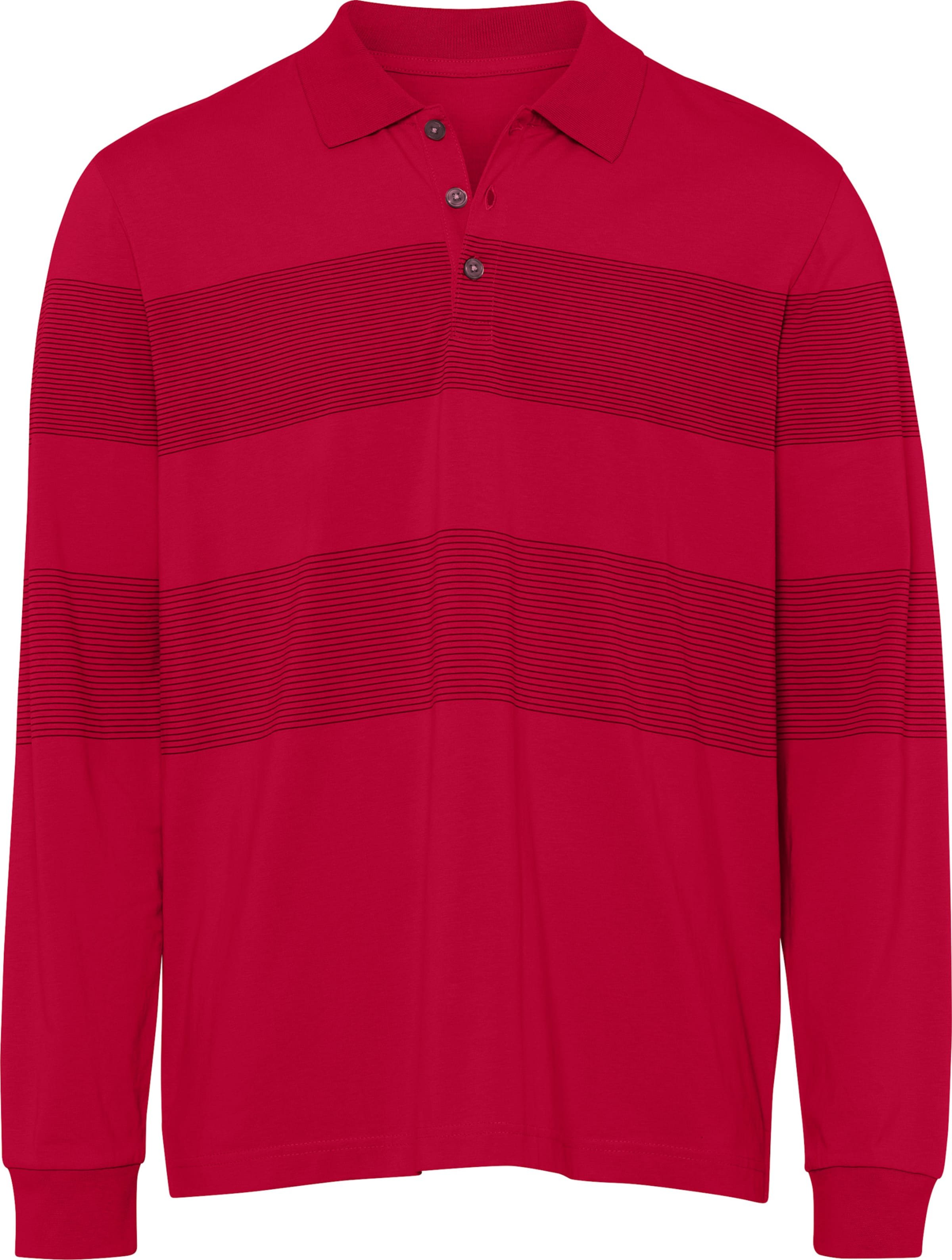 Langarm-Poloshirt