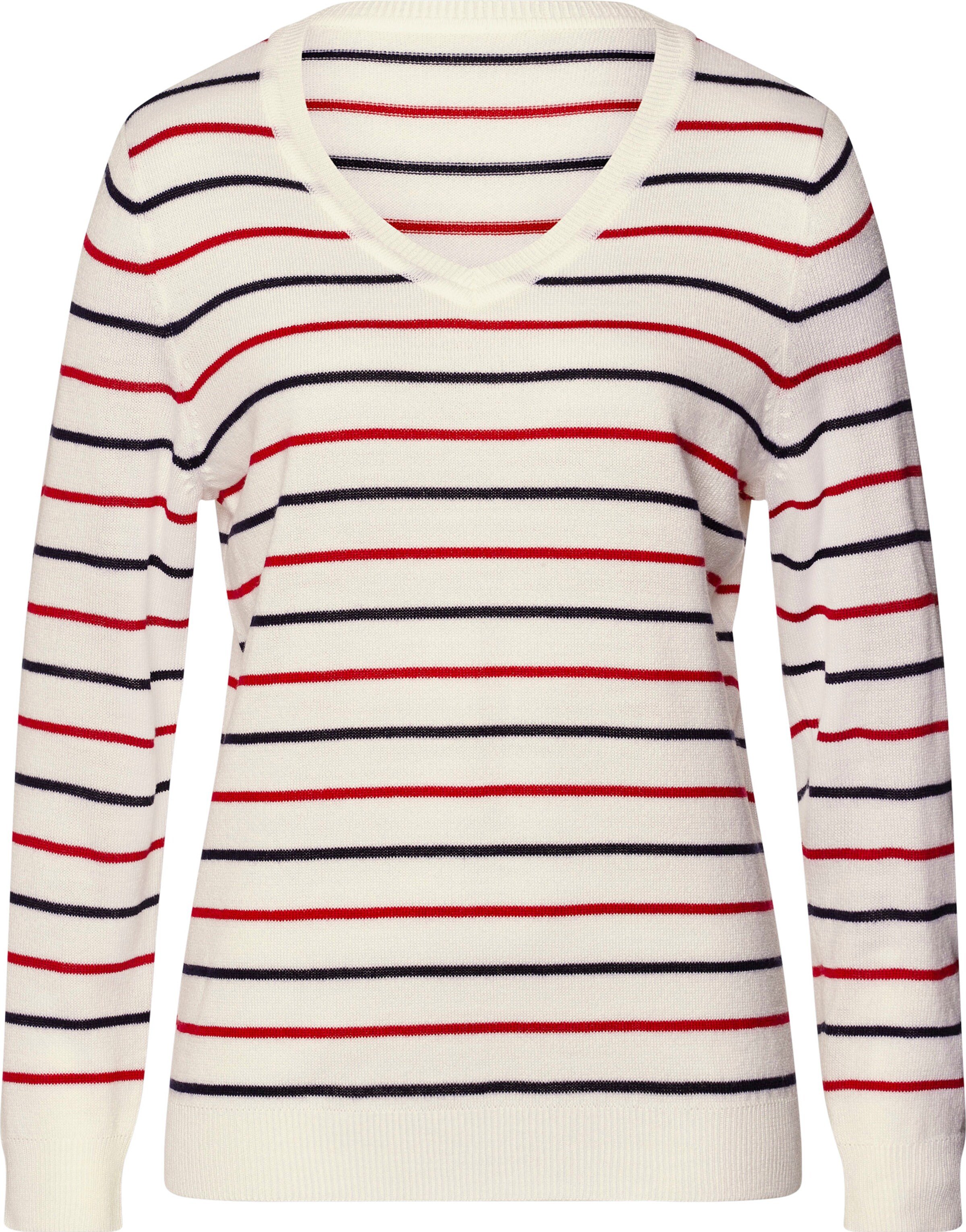 Thumbnail - V-Ausschnitt-Pullover