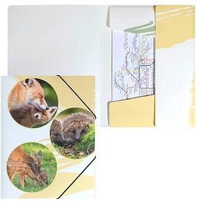 Thumbnail - PAGNA Eckspanner Native DIN A4 Waldtiere, 1 St.