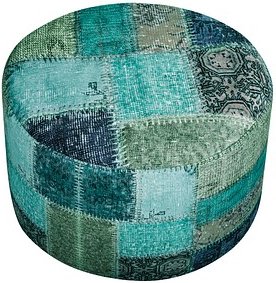 Thumbnail - SITTING POINT DotCom Kapi Sitzsack petrol gemustert