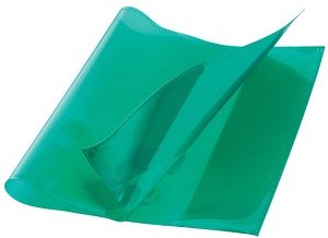 DONAU Heftumschlag grün Kunststoff DIN A5