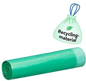 Müllbeutel 60,0 l grün 11,0 µm, 5x 20 St.