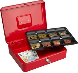 Thumbnail - MAUL Geldkassette 5611425 Größe 4 rot