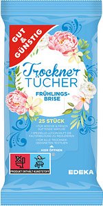 Thumbnail - GUT&GÜNSTIG Frühlingsbrise Trocknertücher Tücher, 25 St.