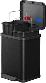 Hailo Öko duo Plus M Mülltrenner 2x 9,0 l schwarz, 1 St.