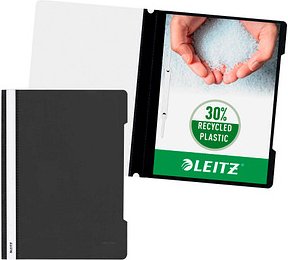 AKTION: LEITZ Schnellhefter 4191 Kunststoff schwarz DIN A4, 1 St. mit Prämie nach Registrierung