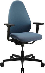 Topstar Bürostuhl Soft Sitness Art G, SA60O2MT6MT6 Stoff blau, Gestell schwarz