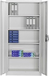Thumbnail - CP Stahlschrank C 2000 Acurado 9260-000 S11596 verkehrsweiß 93,0 x 40,0 x 195,0 cm, aufgebaut