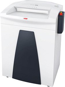 HSM SECURIO B35 - externer autom. Öler Aktenvernichter mit Partikelschnitt P-5, 1,9 x 15 mm, bis 15 Blatt, weiß