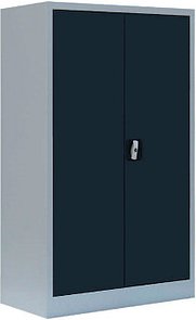 Thumbnail - LÜLLMANN Stahlschrank 530298 anthrazit, lichtgrau 80,0 x 38,3 x 120,0 cm, aufgebaut