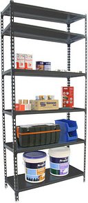 Simonrack Schwerlastregal SIMONCLICK MEGAPLUS 8425437098888 anthrazit 120,0 x 50,0 x 250,0 cm