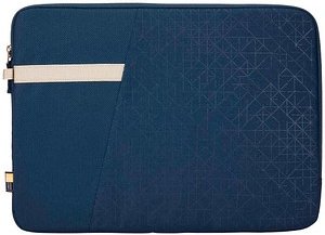 case LOGIC® Laptophülle Ibira Polyester marineblau bis 35,6 cm (14 Zoll)