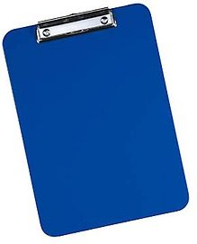 WEDO Klemmbrett 57603 DIN A4 blau Kunststoff, 1 St.