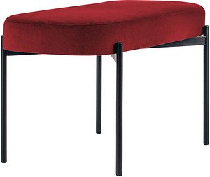 meet powered by PAPERFLOW Sitzbank GAIA M GBOMV.01.18 rot Stoff 79,0 cm