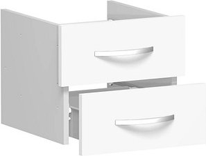 geramöbel Flex Schubladen weiß 39,5 x 37,0 x 17,5 cm