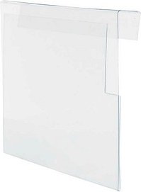 50 EICHNER Sichttaschen geschlossen DIN A4 quer transparent glatt