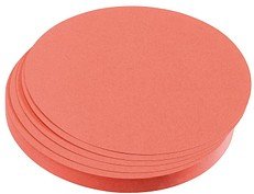 Thumbnail - FRANKEN Moderationskarten rot Ø 14,0 cm, 500 Blatt