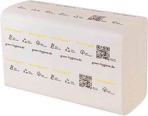 Green Hygiene® Papierhandtücher INGEBORG Interfold-Falzung 2-lagig 3.000 Tücher