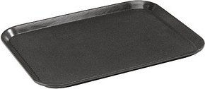 APS Tablett NON-SLIP schwarz rechteckig 53,0 x 32,5 cm