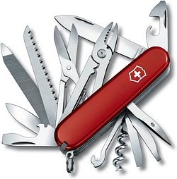 VICTORINOX Schweizer Taschenmesser Handyman rot, 1 St.