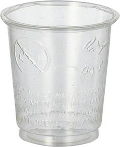 40 PAPSTAR Einweg-Schnapsgläser pure Ø 4,8 cm