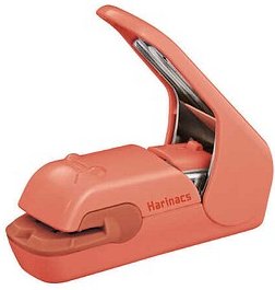 KOKUYO Klammerloses Heftgerät Harinacs lachs, 1 St.