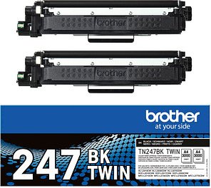 brother TN-247BKTWIN schwarz Toner, 2er-Set