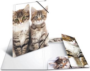 Thumbnail - HERMA Sammelmappen DIN A4 Katzen, 3 St.