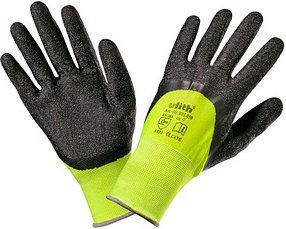 Ulith unisex Arbeitshandschuhe schwarz Größe 9, 1 Paar