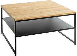 HAKU Möbel Couchtisch Massivholz eiche 70,0 x 70,0 x 40,0 cm