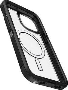 OtterBox Defender Series XT Handy-Cover für Apple iPhone 15 Pro Max transparent, schwarz