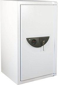 BURG WÄCHTER Sicherheitsschrank WS Office 806 K Sicherheitsstufe B nach VDMA 24992 lichtgrau 78,0 x 55,4 x 148,6 cm