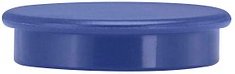 Magnete blau, Kunststoff Ø 3,2 x 0,73 cm, 10 St.